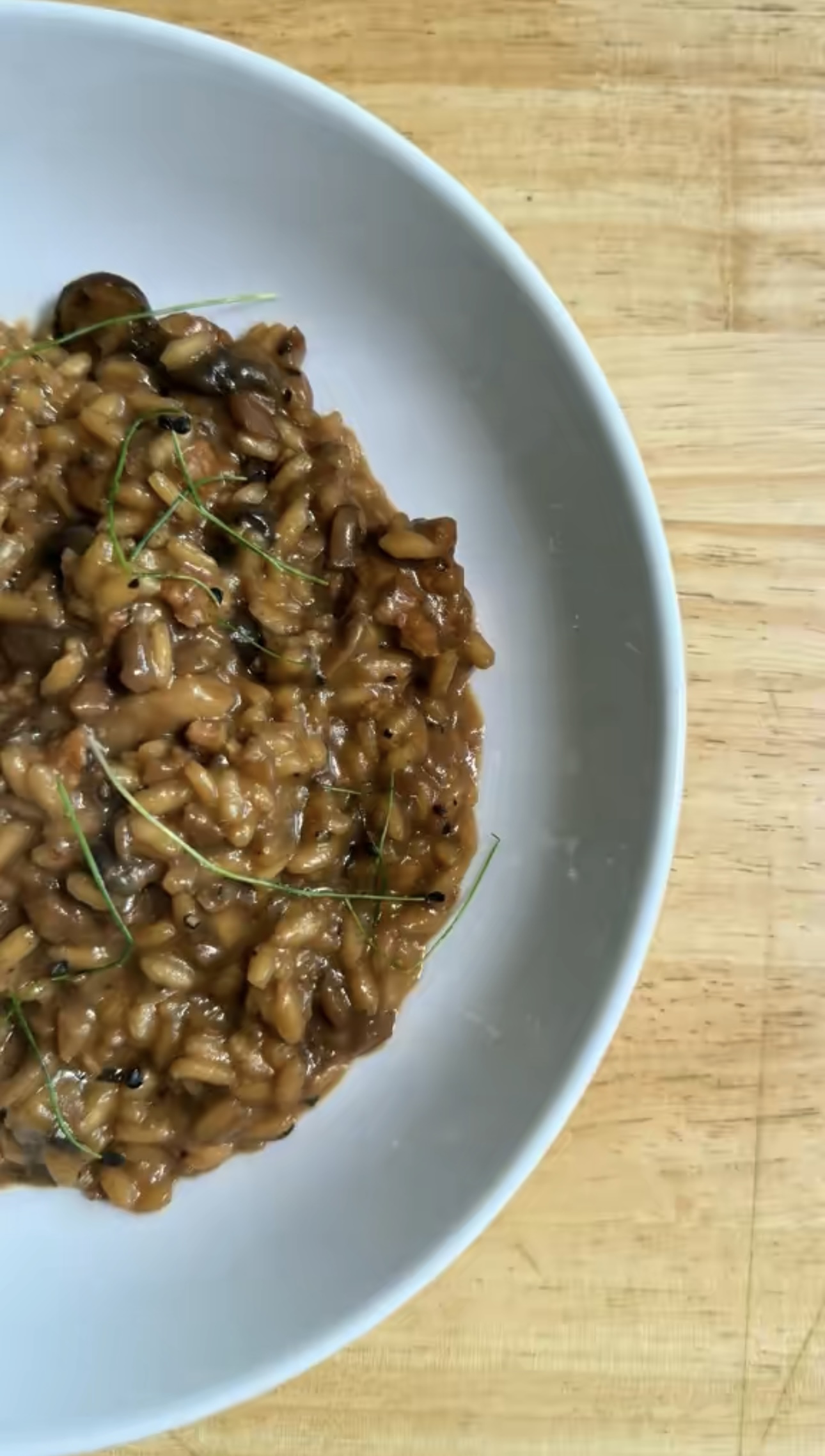 Plant-based risotto
